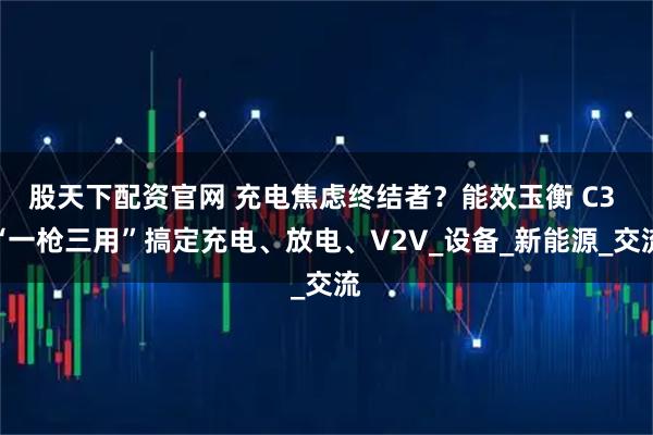 股天下配资官网 充电焦虑终结者？能效玉衡 C3 “一枪三用”搞定充电、放电、V2V_设备_新能源_交流